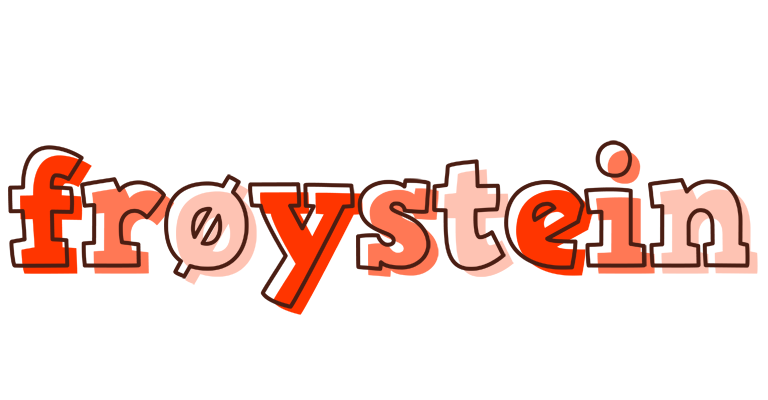 Frøystein paint logo