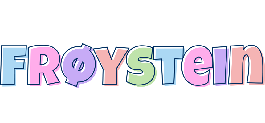 Frøystein pastel logo