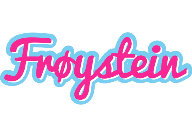 Frøystein popstar logo