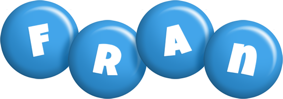 Fran candy-blue logo