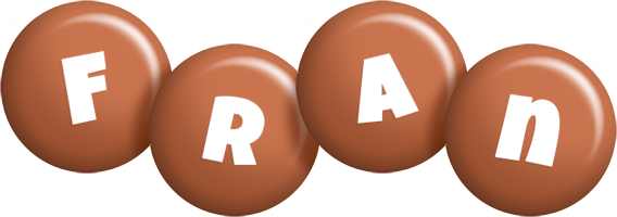 Fran candy-brown logo