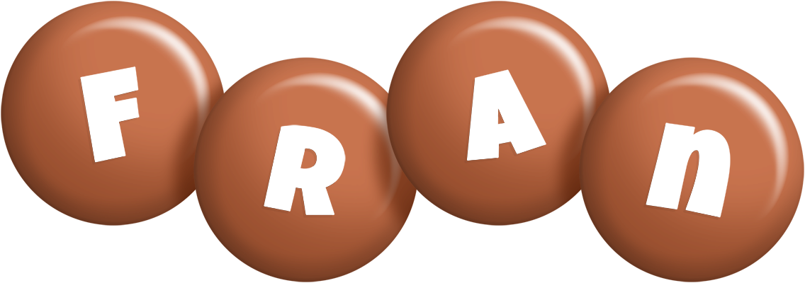 Fran candy-brown logo