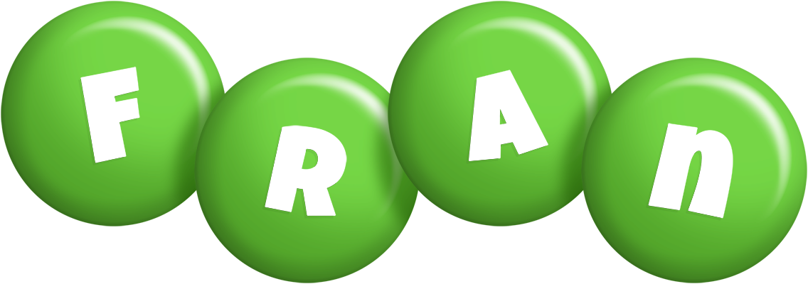 Fran candy-green logo