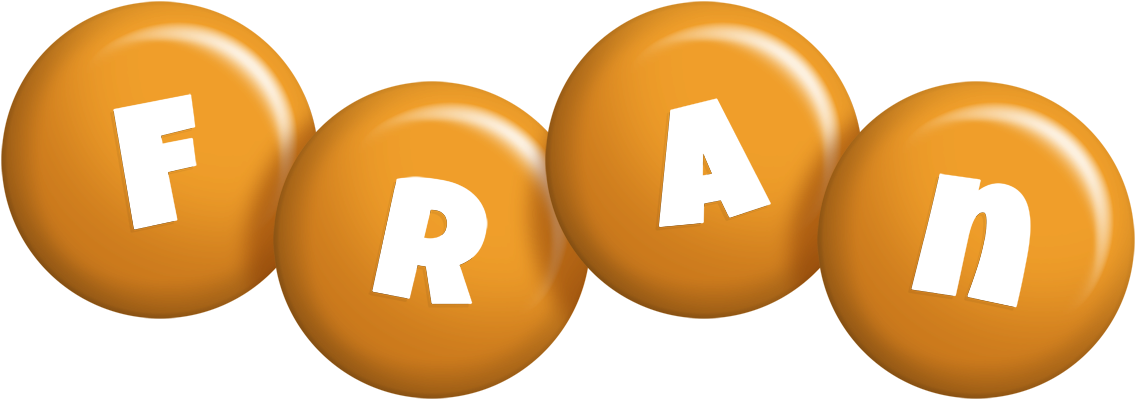 Fran candy-orange logo