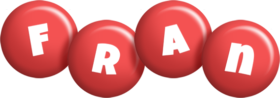 Fran candy-red logo