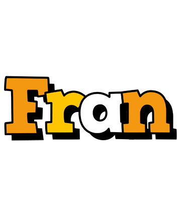 Fran cartoon logo