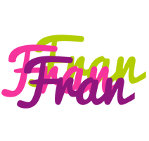 Fran flowers logo