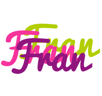 Fran flowers logo