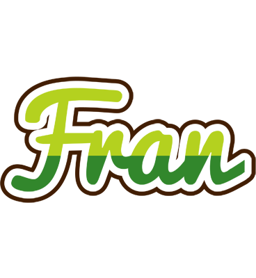 Fran golfing logo