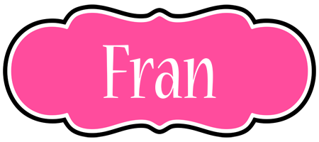 Fran invitation logo