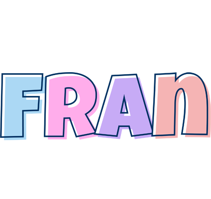 Fran pastel logo