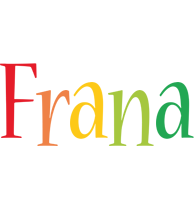 Frana birthday logo