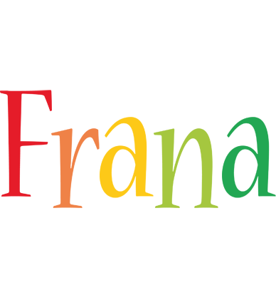 Frana birthday logo
