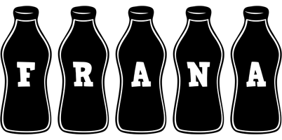 Frana bottle logo