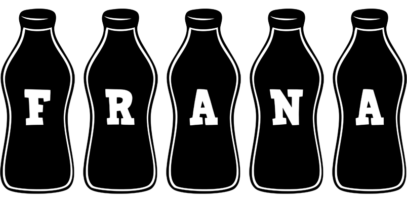 Frana bottle logo