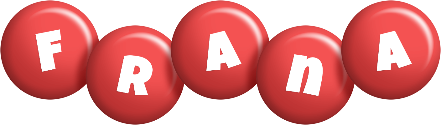 Frana candy-red logo