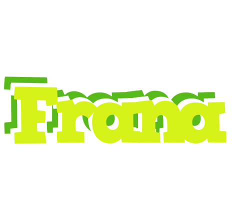 Frana citrus logo