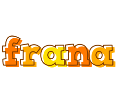 Frana desert logo