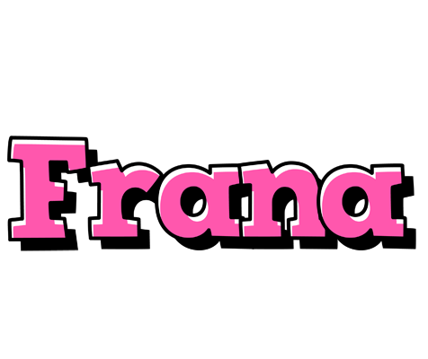 Frana girlish logo