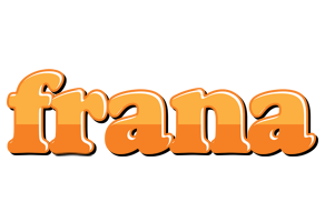 Frana orange logo