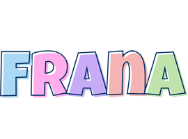 Frana pastel logo