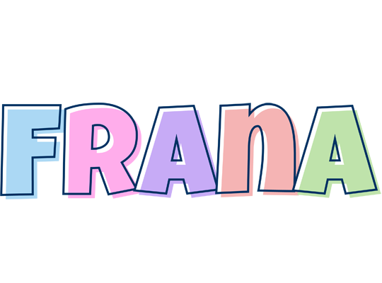 Frana pastel logo
