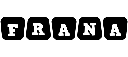 Frana racing logo