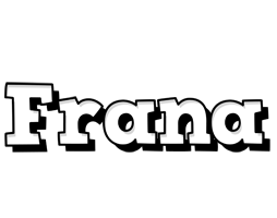 Frana snowing logo