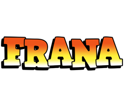 Frana sunset logo