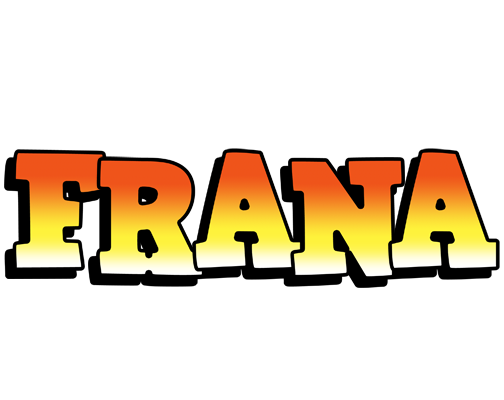 Frana sunset logo