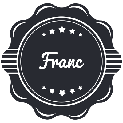 Franc badge logo