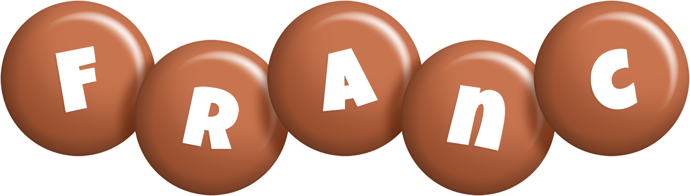 Franc candy-brown logo