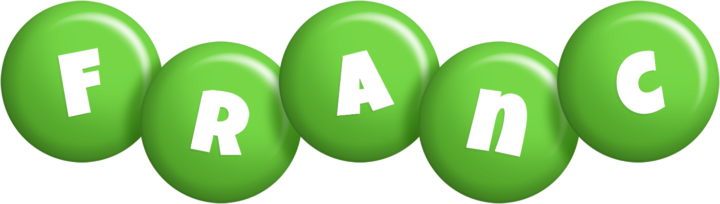 Franc candy-green logo
