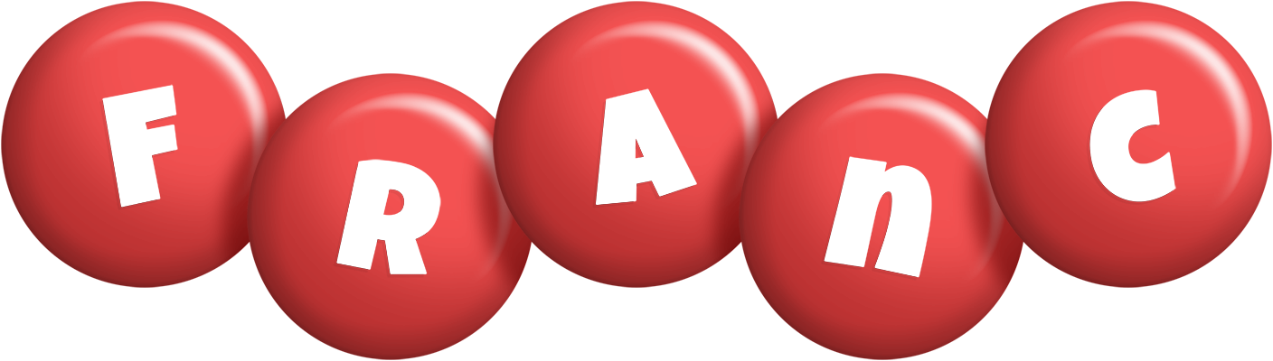 Franc candy-red logo