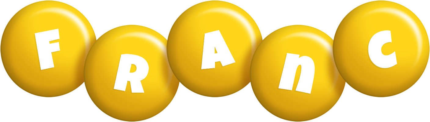 Franc candy-yellow logo