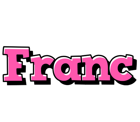 Franc girlish logo