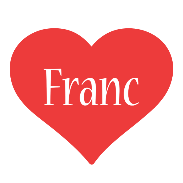 Franc love logo