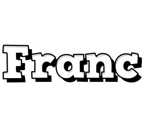 Franc snowing logo
