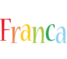 Franca birthday logo