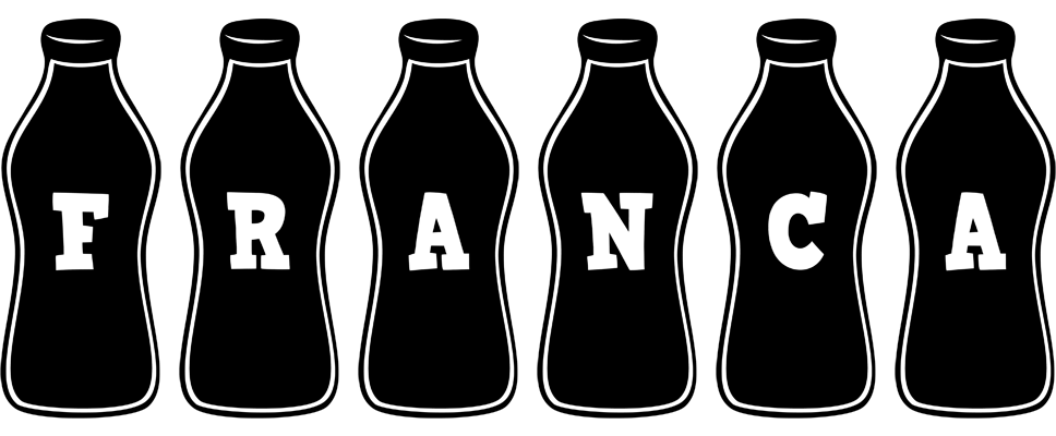 Franca bottle logo