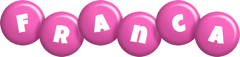 Franca candy-pink logo