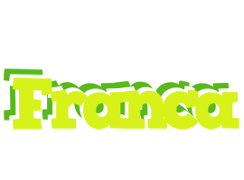 Franca citrus logo