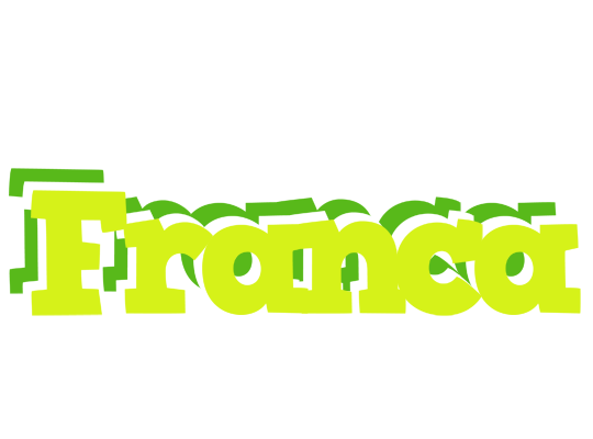 Franca citrus logo
