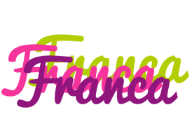 Franca flowers logo