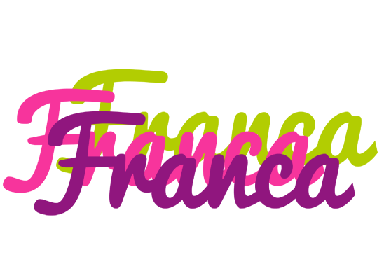 Franca flowers logo