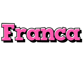 Franca girlish logo