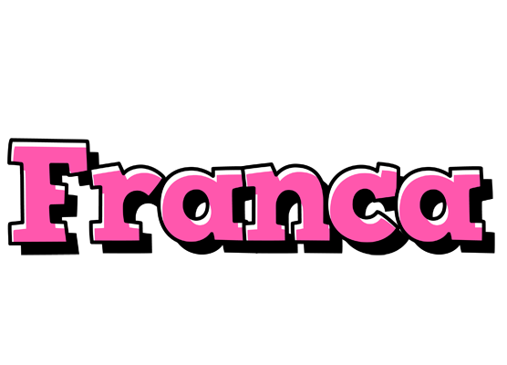 Franca girlish logo