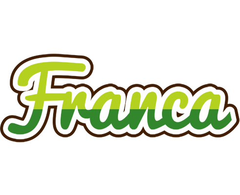 Franca golfing logo