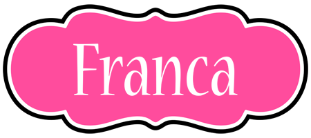 Franca invitation logo