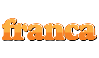 Franca orange logo